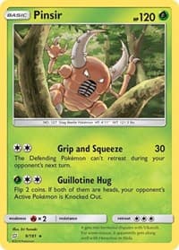Pinsir - SM - Team Up - Pokemon card
