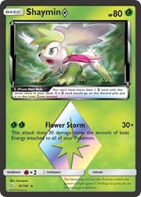Shaymin Prism Star - SM - Team Up - Pokemon card