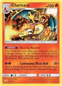 Charizard - SM - Team Up - Pokemon card