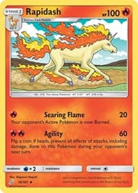 Rapidash - SM - Team Up - Pokemon card