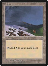 Plains (344) - Ice Age - Magic: The Gathering card