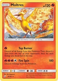 Moltres - SM - Team Up - Pokemon card