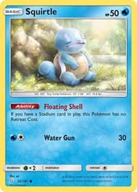 Squirtle (22) - SM - Team Up - Pokemon card