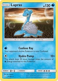 Lapras - SM - Team Up - Pokemon card