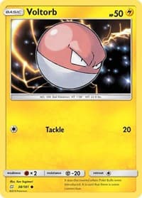 Voltorb - SM - Team Up - Pokemon card