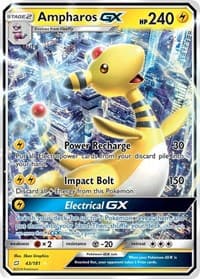 Ampharos GX - SM - Team Up - Pokemon card