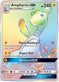 Ampharos GX (Secret) - SM - Team Up - Pokemon card