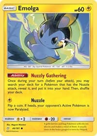 Emolga - SM - Team Up - Pokemon card