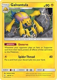 Galvantula - SM - Team Up - Pokemon card