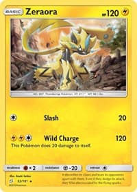 Zeraora - SM - Team Up - Pokemon card