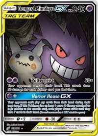 Gengar & Mimikyu GX (Alternate Full Art) - SM - Team Up - Pokemon card