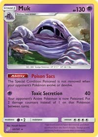 Muk - SM - Team Up - Pokemon card