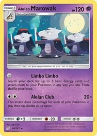 Alolan Marowak - SM - Team Up - Pokemon card