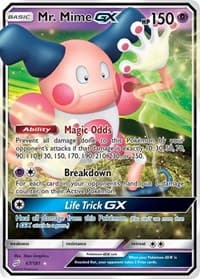 Mr. Mime GX - SM - Team Up - Pokemon card