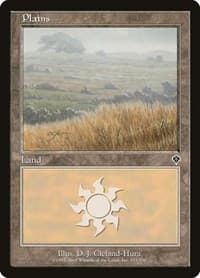 Plains (333) - Invasion - Magic: The Gathering card