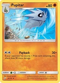 Pupitar - SM - Team Up - Pokemon card