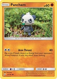Pancham - SM - Team Up - Pokemon card