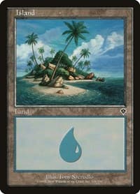 Island (335) - Invasion - Magic: The Gathering card
