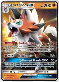 Lycanroc GX - SM - Team Up - Pokemon card