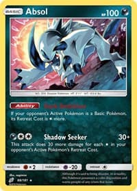 Absol - SM - Team Up - Pokemon card