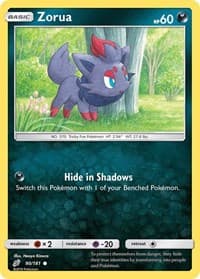 Zorua - SM - Team Up - Pokemon card