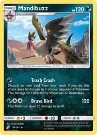 Mandibuzz - SM - Team Up - Pokemon card