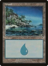 Island (337) - Invasion - Magic: The Gathering card