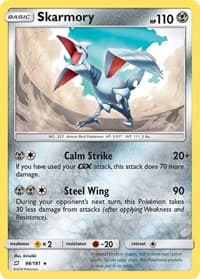 Skarmory - SM - Team Up - Pokemon card