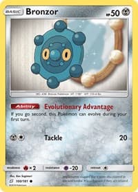 Bronzor - SM - Team Up - Pokemon card