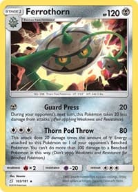 Ferrothorn - SM - Team Up - Pokemon card