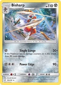 Bisharp - SM - Team Up - Pokemon card