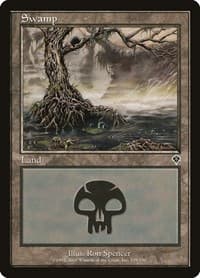 Swamp (339) - Invasion - Magic: The Gathering card