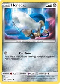 Honedge - SM - Team Up - Pokemon card