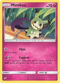 Mimikyu - SM - Team Up - Pokemon card