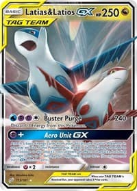 Latias & Latios GX - SM - Team Up - Pokemon card