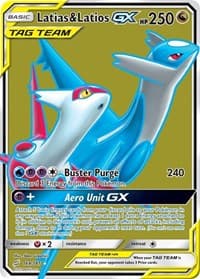 Latias & Latios GX (Full Art) - SM - Team Up - Pokemon card
