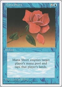 Mana Short - Fourth Edition - Magic: The Gathering card
