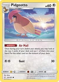 Pidgeotto - SM - Team Up - Pokemon card