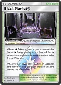 Black Market Prism Star - SM - Team Up - Pokemon card