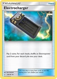 Electrocharger - SM - Team Up - Pokemon card