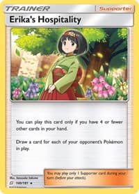 Erika's Hospitality - SM - Team Up - Pokemon card