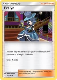 Evelyn - SM - Team Up - Pokemon card