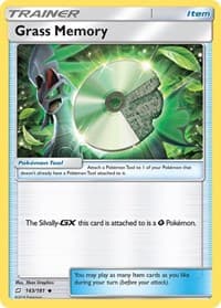 Grass Memory - SM - Team Up - Pokemon card