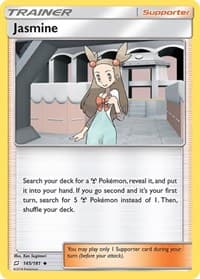 Jasmine - SM - Team Up - Pokemon card