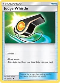 Judge Whistle - SM - Team Up - Pokemon card