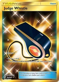 Judge Whistle (Secret) - SM - Team Up - Pokemon card