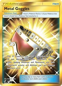 Metal Goggles (Secret) - SM - Team Up - Pokemon card