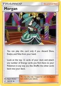 Morgan - SM - Team Up - Pokemon card