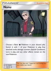 Nanu - SM - Team Up - Pokemon card