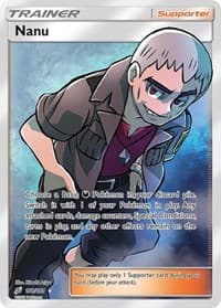 Nanu (Full Art) - SM - Team Up - Pokemon card